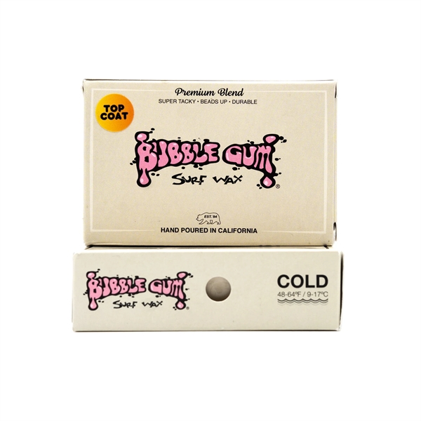 Bubble Gum Surf Wax Premium Blend - Cold -16°C - Cream